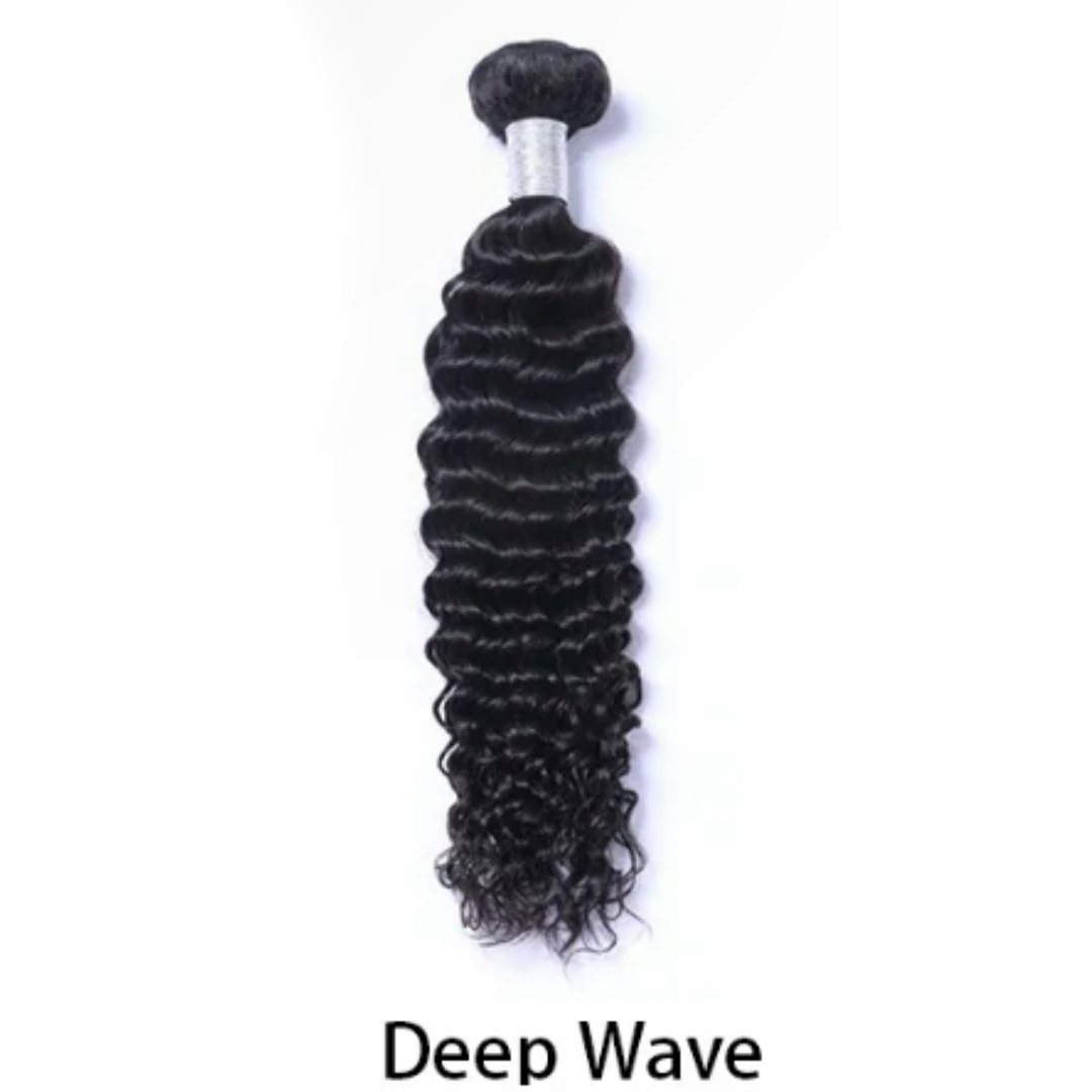 Deep Wave HD Closure Wig 4x4