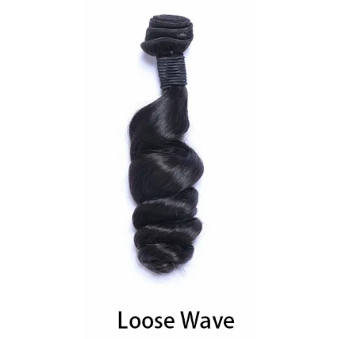 Transparent Lace Closure Loose Wave 4x4
